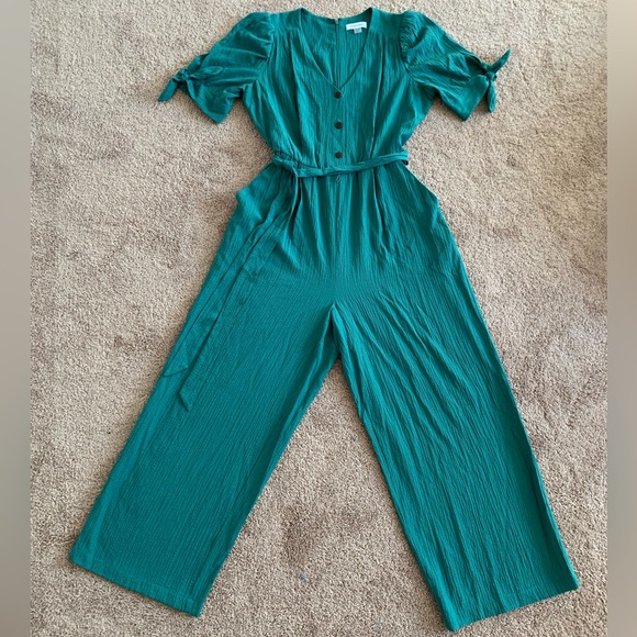 Calvin Klein Pants & Jumpsuits Calvin Klein Womens Green Jumpsuit